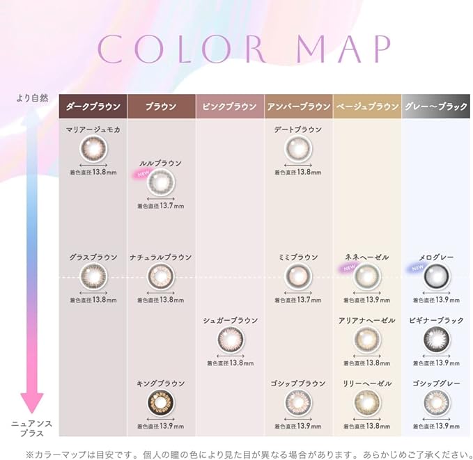 [Official store only] candymagic 1month [1 piece] Mimi Brown PWR: ±0.00 DIA: 14.5mm [No prescription] -  Australia