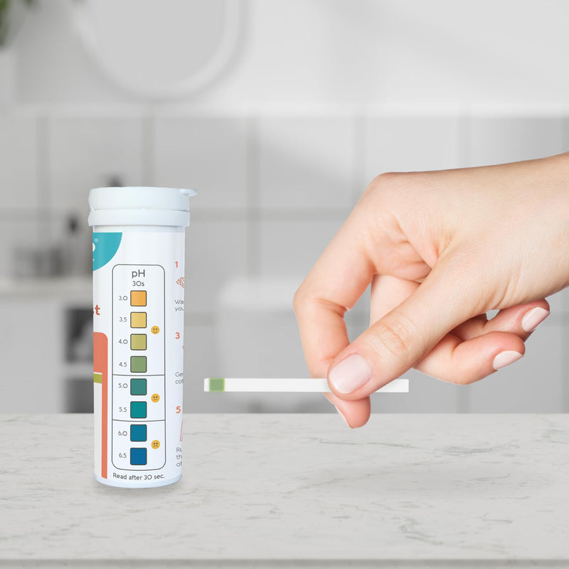 VIVOO Vaginal pH Test Strips - 30 Second Results, Simple & Effective Vaginal pH Test Strips for Feminine Hygiene Monitoring, Detect Any Imbalances and Take Proactive Measures, 30 Strips - BeesActive Australia