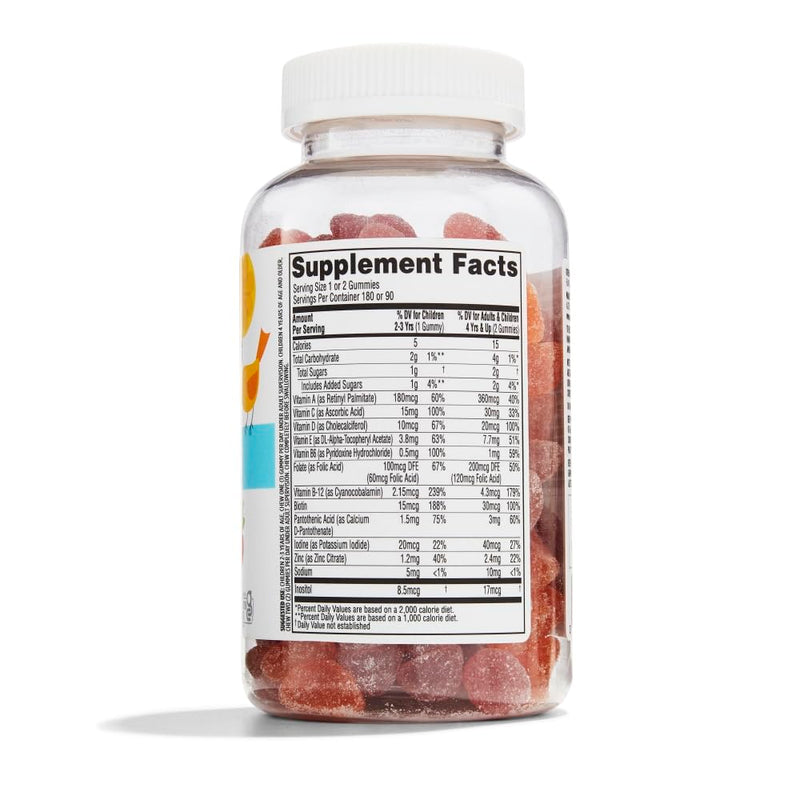 365 by Whole Foods Market, Children's Gummy Multivitamin 180 Count, 180 Count Fruit 180 Count (Pack of 1)