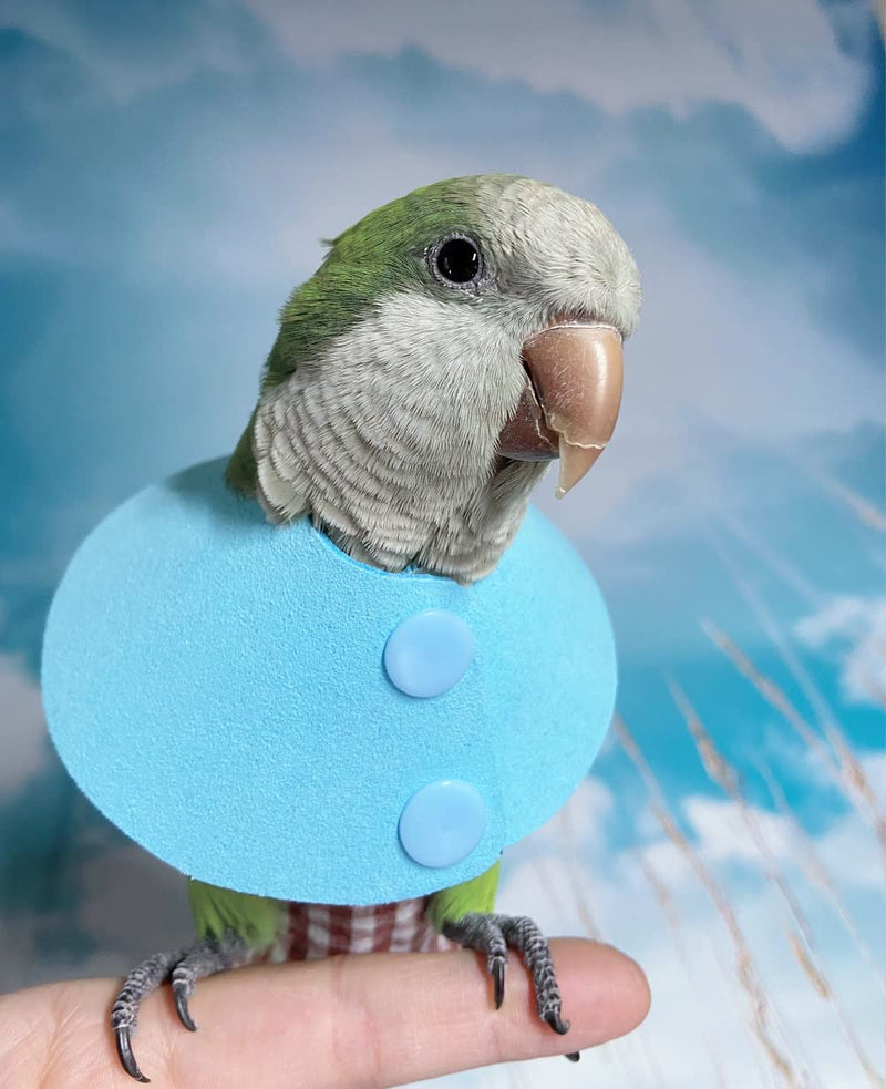 Parrot Neck Collar Pet Anti-bite Picking Feather Healing Protective Neck Cover Collar for Birds (M) M