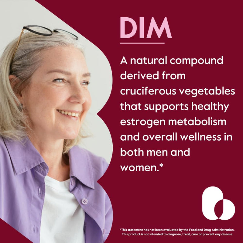 BESTVITE DIM (Diindolylmethane) 400mg w/Bioperine (240 Veg Caps) (120x2) | High Strength - Vegan - No Stearates - Gluten Free - Supports Estrogen Metabolism* - Hormone Balance for Men & Women* 120 Count (Pack of 2)