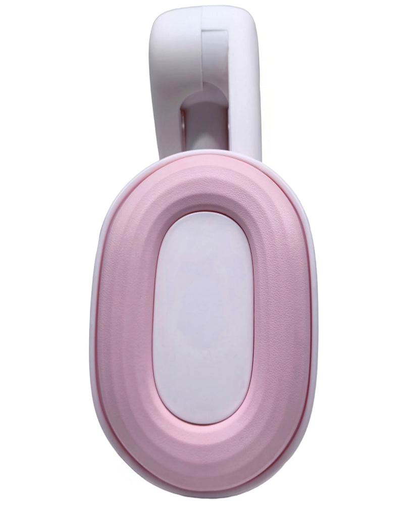 Inner Thigh Exerciser , Thigh Master Trainer - Dual-Action Home Gym Equipment for Women Pink