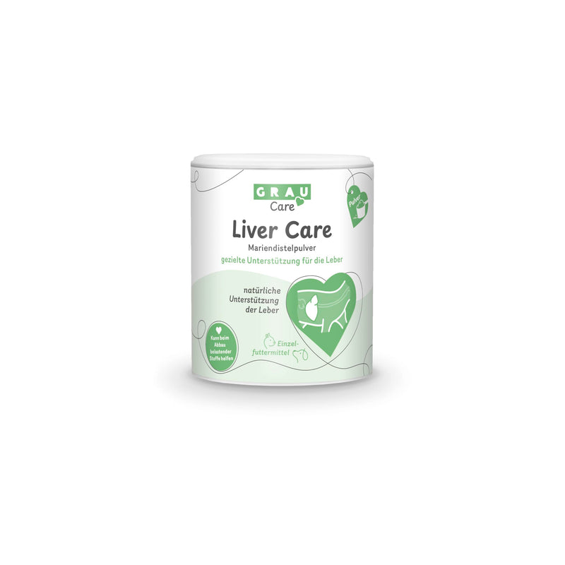 GRAU - the original - 100% pure milk thistle powder, protects the liver, contributes to cell renewal, pack of 1 (1 x 75 g), supplementary food for dogs 1 x 75g (pack of 1)