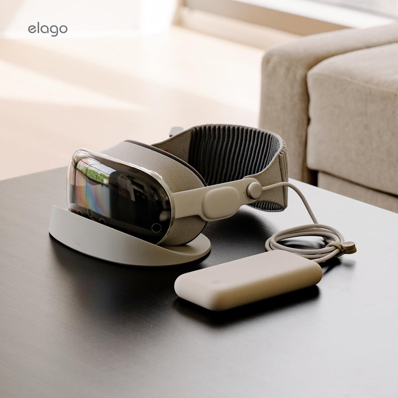 elago Silicone Case Compatible with Apple Vision Pro Battery Case, shock and scratch protective case, anti scratch - BeesActive Australia