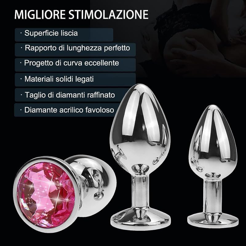 3 Classic Pink Gemstone Circular Indoor Fitness Accessories, Couple Gift - D23