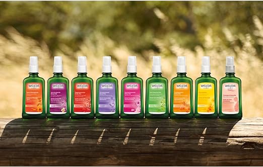Weleda Lavender Oil, 3.4 fl oz (100 ml), Relaxing Time, Whole Body Treatment Oil, Elegant Lavender Scent, Naturally Derived Ingredients, Organic - BeesActive Australia