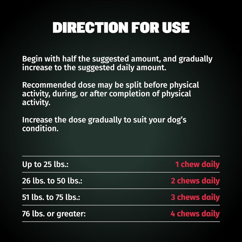 Bully Max Dog Weight Gainer Chews - High Calorie Health Supplement for Healthy Weight Gain, Immunity & Digestive Health for All Breeds & Ages - 2 Packs, 75 Soft & Tasty Chews per Pack - PawsPlanet Australia
