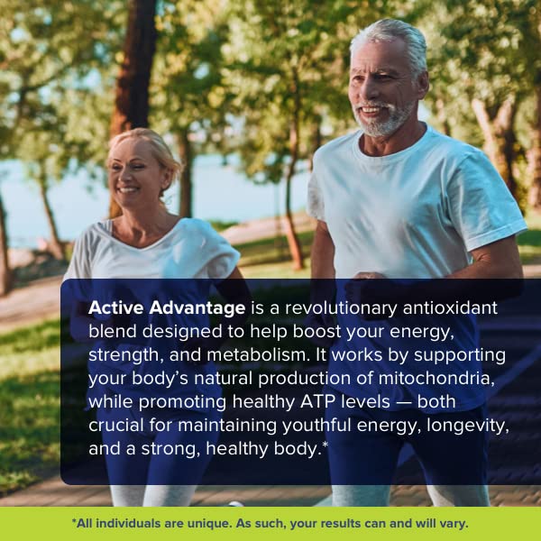 Gundry MD® Active Advantage Astaxanthin and CoQ10 Supplement, 30 Count | 30 Servings, Designed to Support Energy and Metabolism, Sugar & Artificial Sweetener Free, Supports Mitochondria & ATP Levels