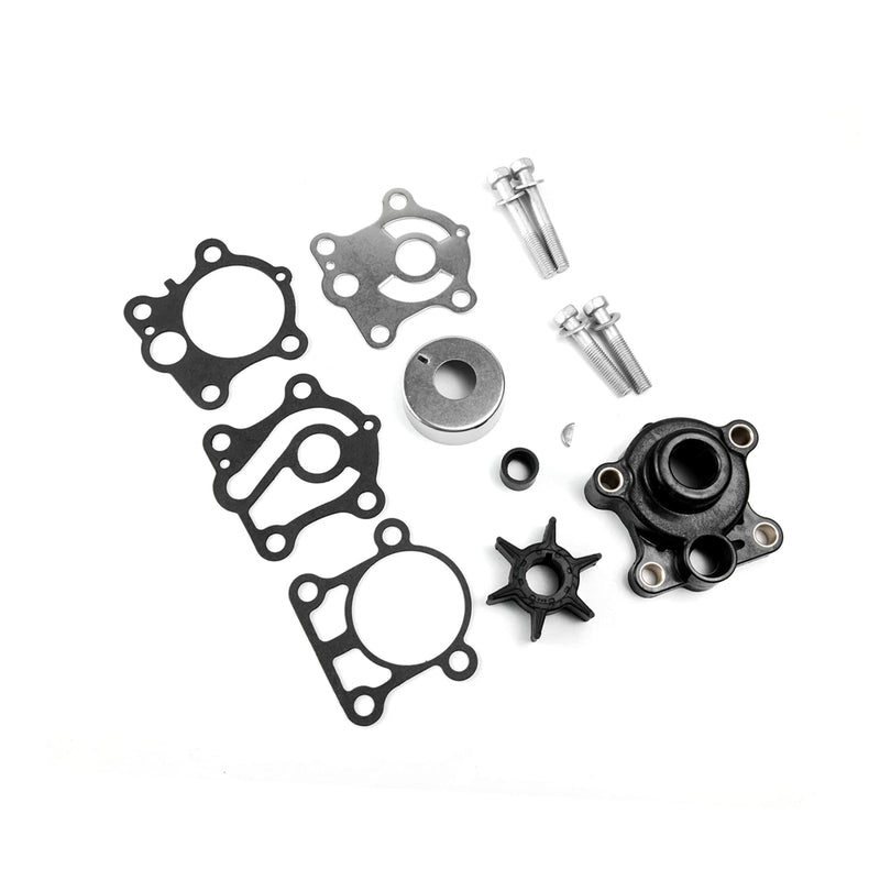 6H4-W0078-01-00 Water Pump Impeller Repair Kit for Yamaha Outboard 2 Stroke 25 40 50 HP C25 P50 Pro50 Boat Motor Engine Parts 6H4-W0078-00-00 6H4-W0078-A0-00 Sierra 18-3408 18-3429 - BeesActive Australia