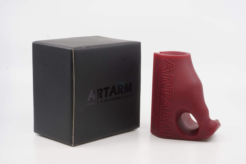 Armwrestling Grip for Handle – Arm Wrestling Equipment at The Gym Red-right