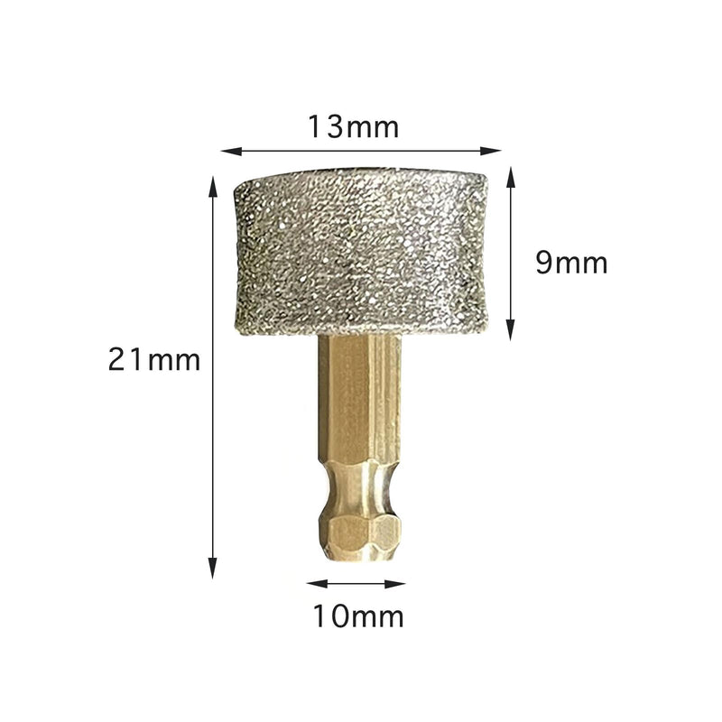 HAPPOW Pack of 4 Replacement Heads for Claw Grinders, Pet Nail Grinder Replacement Heads, Professional Claw Grinding Wheel for Dogs Claw Grinder, Compatible with Casfuy Claw Grinder (Flat Heads) 60 Grit - BeesActive Australia