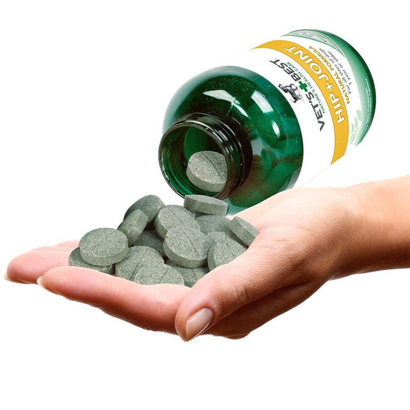 Vet's Best Advanced Hip & Joint Dog Supplements | Formulated with Glucosamine and Chondroitin to Support Dog Joint and Cartilage Health | 90 Chewable Tablets - BeesActive Australia