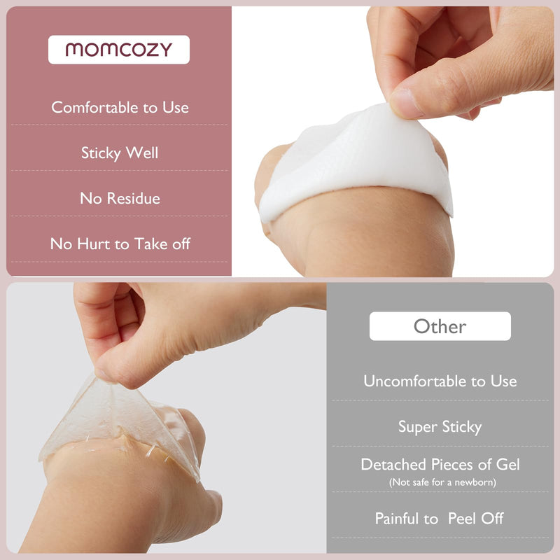 Momcozy Soothing Gel Pads, Instant & Long Cooling Relief for Sore Nipples, Made without BPA, Hydrogel Pads with Lanolin for Breastfeeding, 6 Count 6 PCS - BeesActive Australia