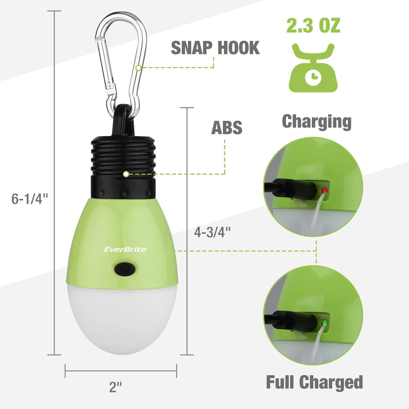EverBrite Rechargeable Kids Headlamp&EverBrite Rechargeable Camping Led Bulb