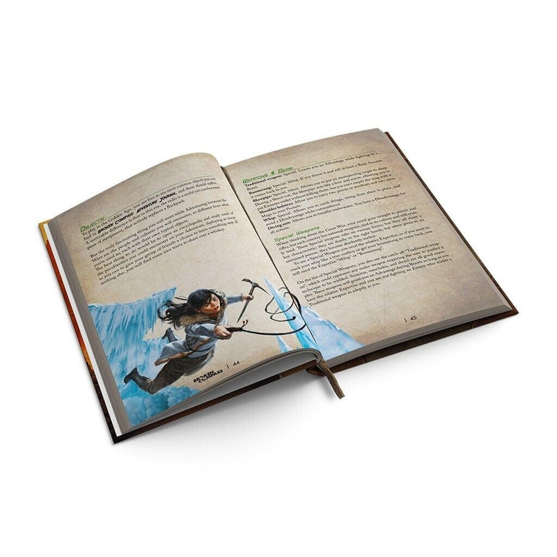 Broken Compass Golden Age - Season 1 Rulebook, Roleplaying Game Inspired by Adventure Movies, Fun RPG for Kids and Adults, Ages 14+, 2-5 Players, 120+ Minute Playtime, Made by CMON