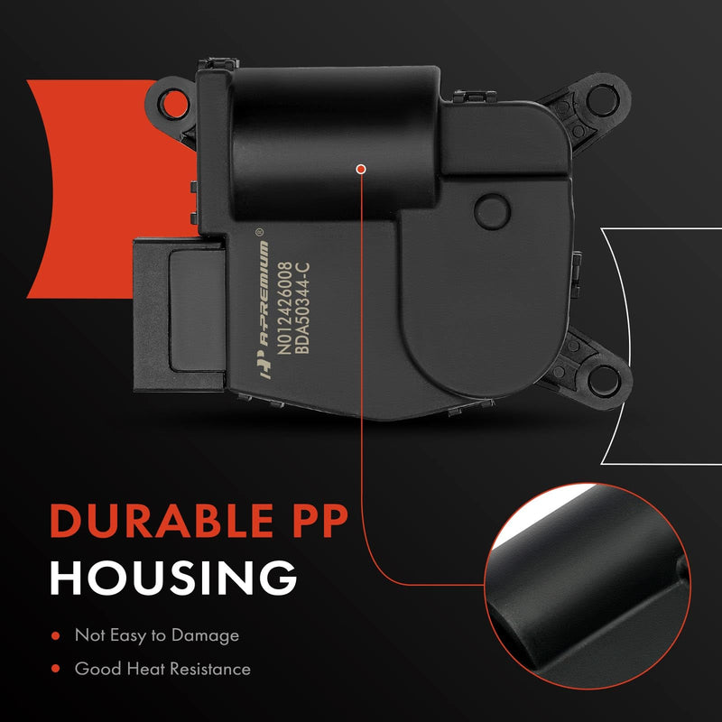A-Premium HVAC Heater Blend Door Actuator Compatible with Jeep Compass 2019-2021, Renegade 2015-2023 & Fiat 500 2016-2016, 500X 2016-2022, 500L 2016-2016