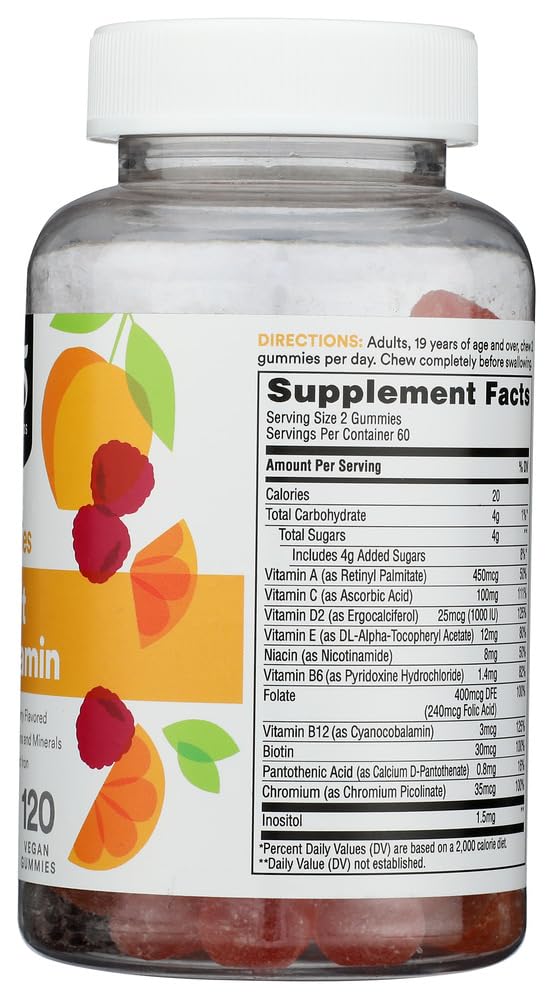 365 by Whole Foods Market Adult Multivitamin Gummy, 120 CT