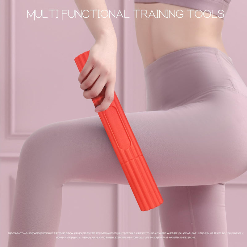 Flex Therapy Bar,Resistance Bar Used to Relieve Pain in the Wrist, Elbow, and Forearm,Tennis Elbow Treatment Bar,Twist Bar for Physical Therapy