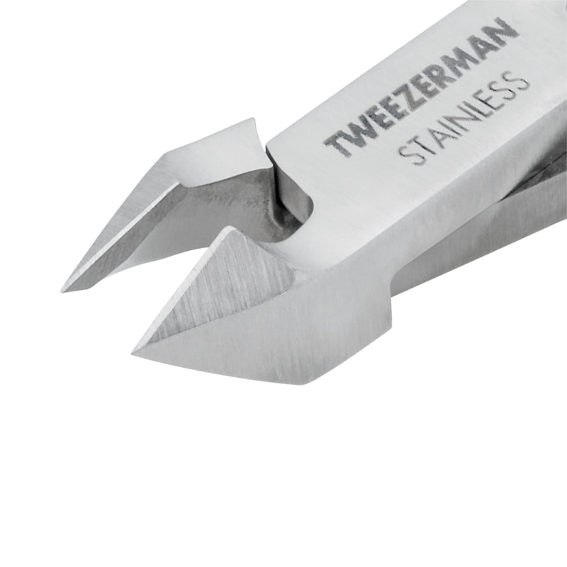 Tweezerman Great Grip Cuticle Nipper (Black/Stainless Steel) - BeesActive Australia