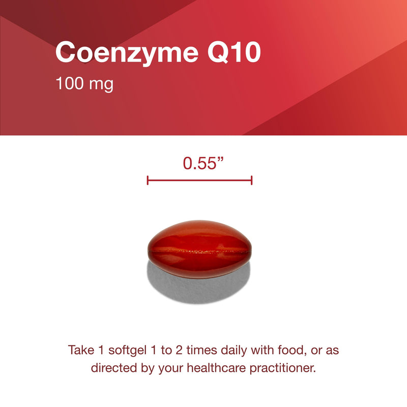 PROTOCOL FOR LIFE BALANCE CoQ10 100 mg, with Vitamin E, 90 Softgels | Contains Vitamin E and with Soy Lecithin, CoQ10 Supplement, Halal and Egg Free