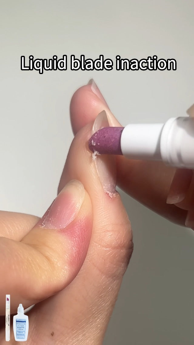 2 in 1 Cuticle Oil Pusher Pen, Cuticle Remover with Jojoba Almond Oils - Tidies, Cleans & Moisturizes Nail Edges, At-Home On-the-Go Manicure for Women Men (Pink3.0&Gel) Pink3.0&Gel