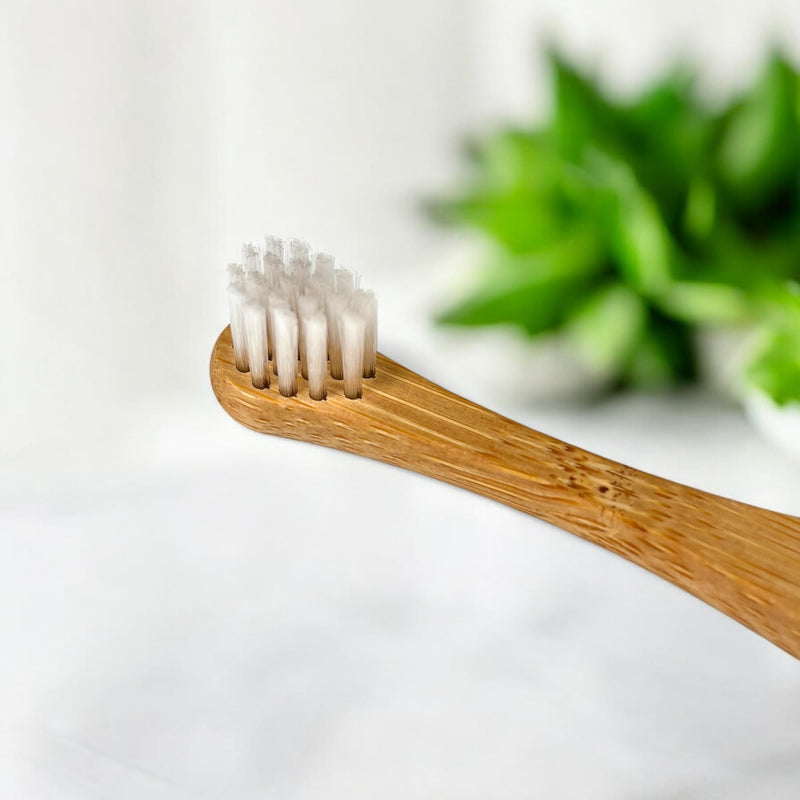 Bamboo Toothbrush for Cats – 4 Pack | Natural Bristles | Eco-Friendly Pet Toothbrush for Cat Dental Care 4 Count (Pack of 1)