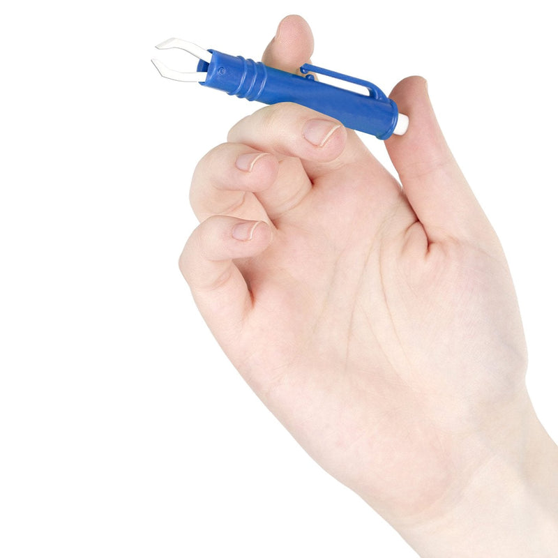 innoGadgets® tick tweezers [2X] | Remove ticks in no time | with micro hook | Blue - BeesActive Australia