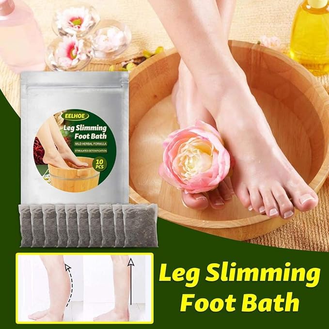 Vanow Leg Slimming Foot Bath Bag, Wormwood Foot Soak Pack, Ginger Foot Bath Bag, Foot Medicine Bath Agent, Foot Bath Agent, Herbal Foot Bath - BeesActive Australia