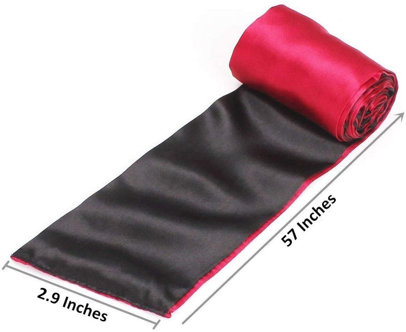 Soft Satin Eye Mask Blindfold Comfortable Sleeping Masks - 59 in x 2.8 in - BeesActive Australia