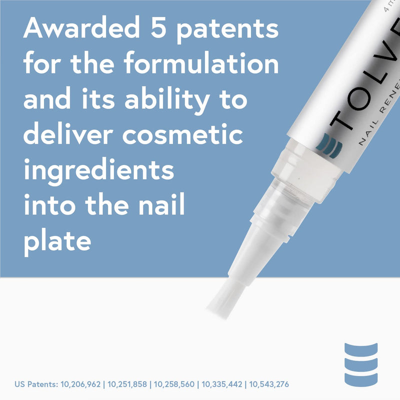 Tolvere Nail Renewal Solution, Rapidly Improve Appearance of Discolored, Brittle, and Cracked Nails - BeesActive Australia