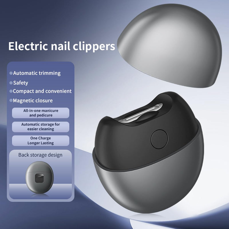 Electric Nail Clipper,2026 Improved Nail Clippers Set, Includes an Automatic 3-in-1 Nail Clippers,a Slanted Nail Clipper(for Ingrown Toenails&Fingernail) Ideal for Babies, Children, Adults and Seniors Black - BeesActive Australia