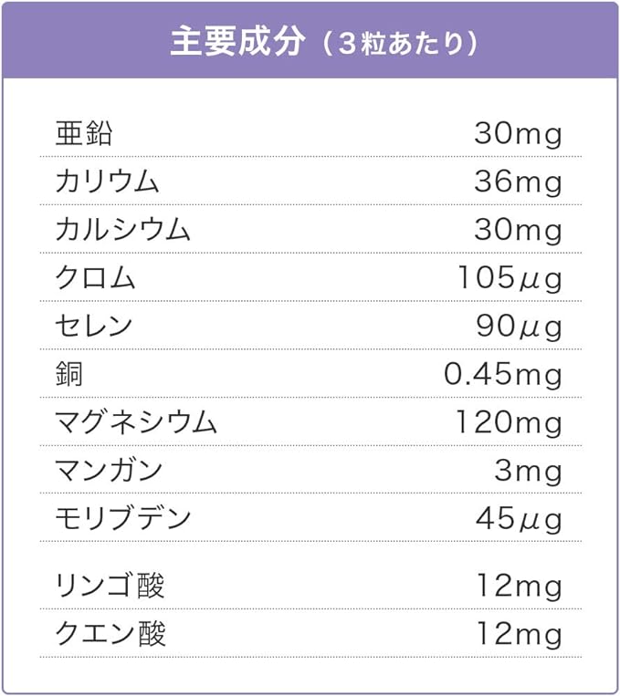 OrthoSupplement Multimineral Zinc X 90 tablets [New prescription! Yeast mineral combination] [Nutritional therapy] [Medical institution] [Made in Japan] - BeesActive Australia