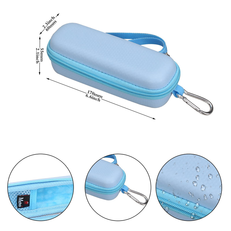Mchoi Hard Case Suitable for The Breather/HETARU Natural Breathing Exercise Device, Waterproof Shockproof Hand-Held Inspiratory Expiratory Muscle Trainer Protective Case, Case Only