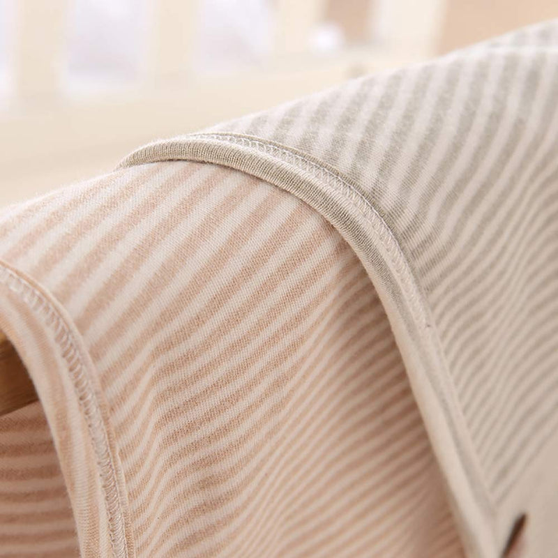 wonuu Baby Umbilical Cord Belt, Infant Belly Binder Hernia Care Navel Truss Support Newborn Warm Essential with Breathable Organic Cotton (4 Pack) 4Pack-Brown - BeesActive Australia