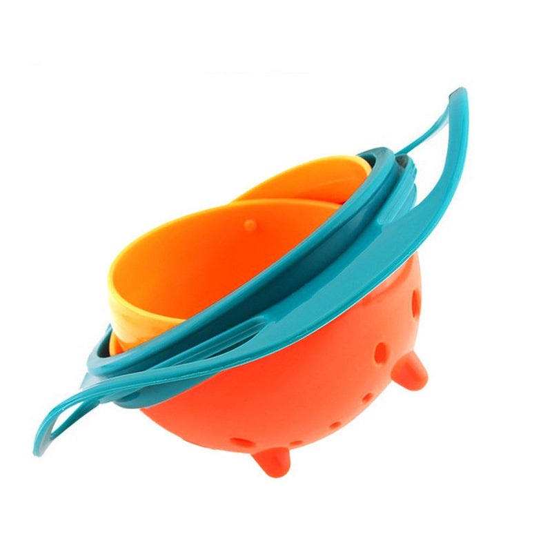 Spill Resistant Gyro Bowl with Lid Blue - BeesActive Australia