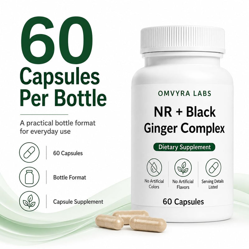 Black Ginger Complex, 60 Capsules