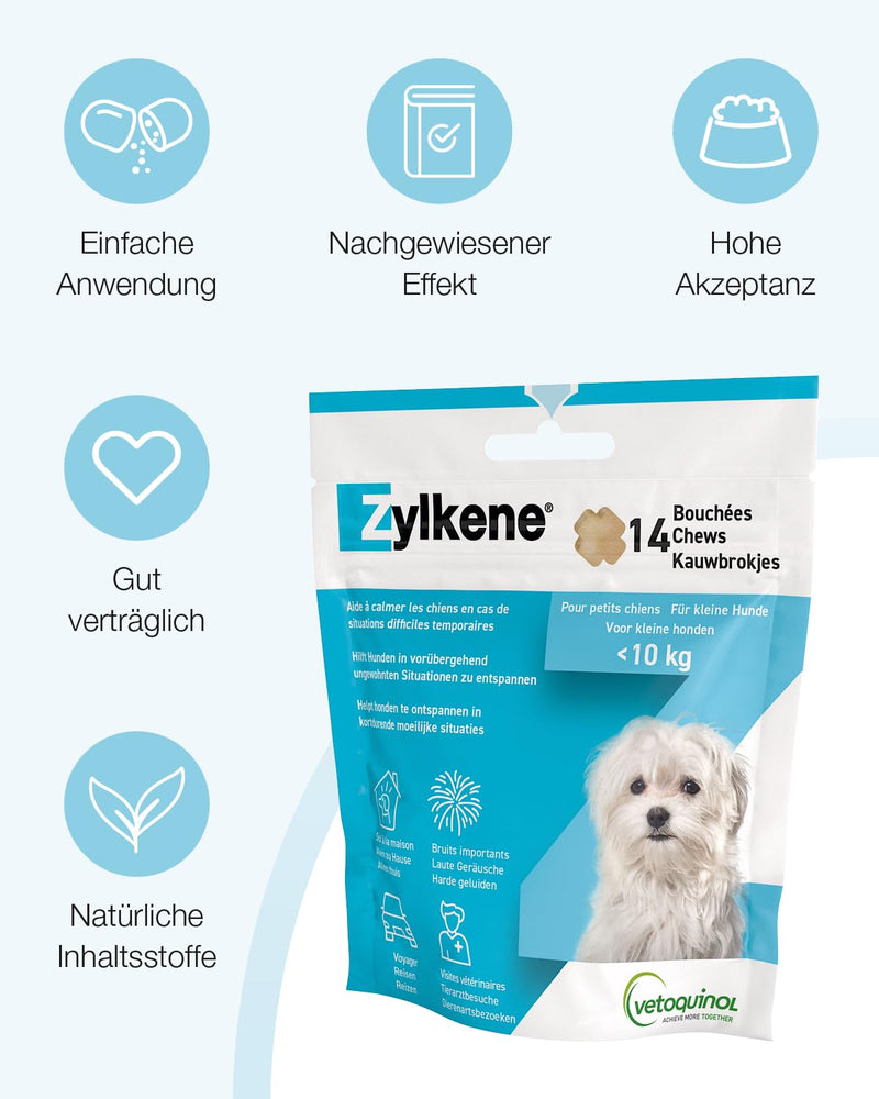 Vetoquinol Zylkene Chews 75mg - 14 Chews - BeesActive Australia