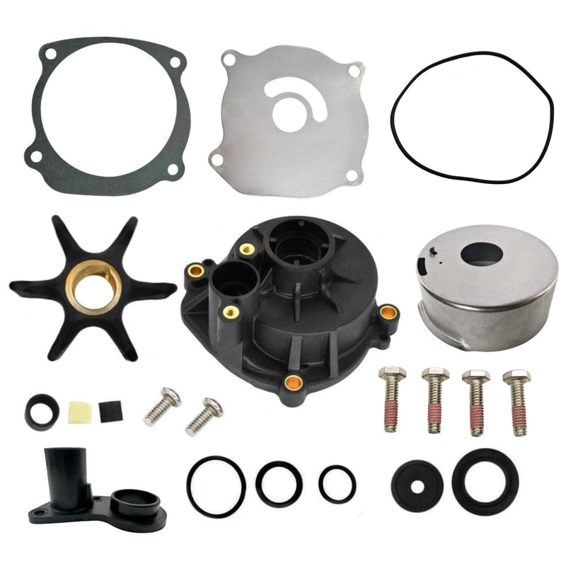 5001594 Water Pump Repair Kit for Johnson Evinrude 85-300 HP V4 V6 V8 Outboard Motor 1979–1994 models, with 395864 Impeller and Housing, Replaces 034421 777800 0395062 0435447 0392750 - BeesActive Australia