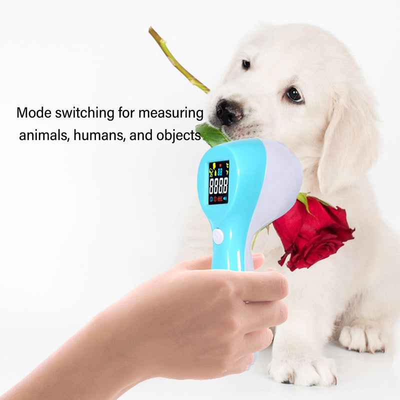 Non Contact Digital Pet Thermometer,Infrared Touchless High Accuracy 3 in 1 Animal Thermometer Temperature Gun Temperature Monitor for Pet Cats Dogs Cattle Sheep Pigs - BeesActive Australia