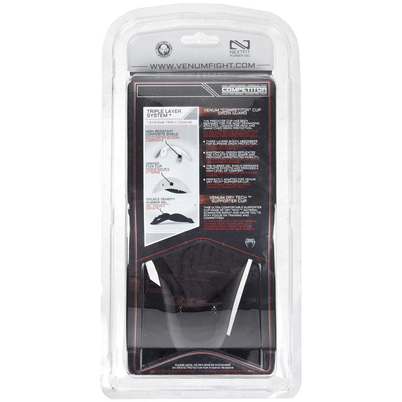 Venum Venum Competitor Groinguard Black/Grey Medium