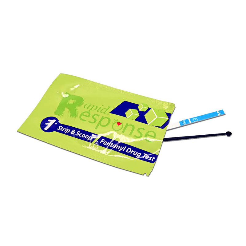Rapid Response 2.0 Fentanyl Test Strips-5 Pack – Upgraded Drug Testing Kit with Micro Scoop – Fewer Cross-Reactions – Fast & Accurate Harm Reduction Tool for Overdose Prevention Pack of 5 - BeesActive Australia
