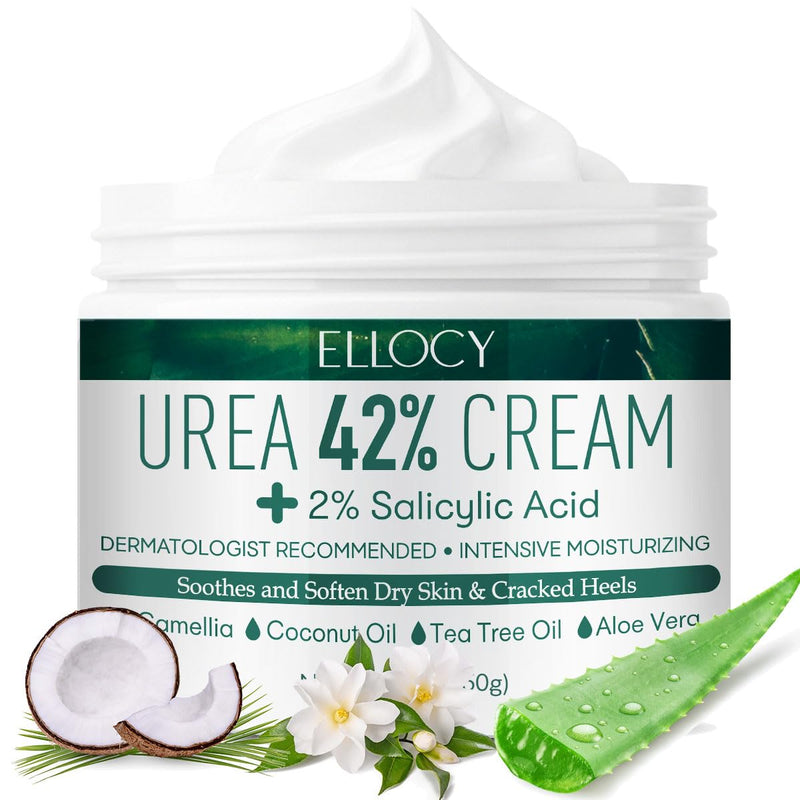 Urea cream 40 perent for feet: Maximum Strength Urea lotion -For Callus and Cracked Heels Treatment-Rough Thick Skin for foot- Crema 5.29 oz.(150g) 5.29 Ounce (Pack of 1)