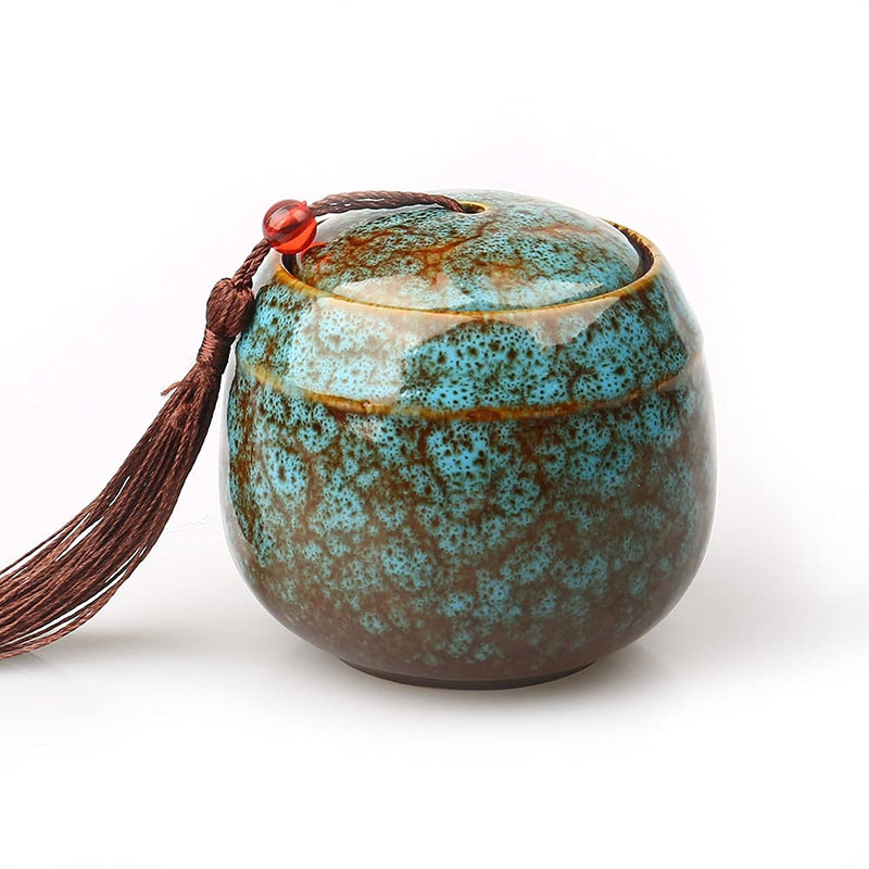 Exnemel Small Urns for Human Ashes, Mini Urn for Ashes for Adults Urns for Pets Dogs, Cat Ashes, Keepsake Funeral Urn Ash Holder (Blue) Blue - BeesActive Australia