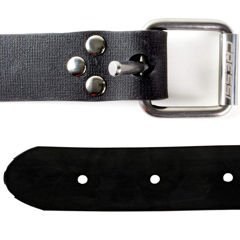 Weight Belt for Free Diving, Spear Fishing - Marseillaise - Nylon - Quick-Realease Buckle - Cressi: quality since 1946 Black - BeesActive Australia