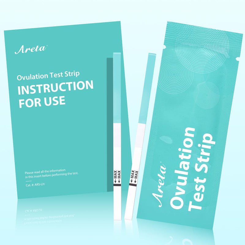 Areta 120 Ovulation Test Strips Kit: Accurate & Reliable for Women | Fast & Convenient Fertility Tracking | High Accuracy Ovulation Test Kit, Blue LH 120 - BeesActive Australia