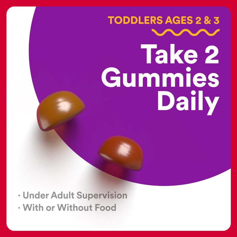 SmartyPants Organic Toddler Multivitamin Gummies: Probiotics,Omega 3 (ALA),Vitamin D3,C,Vitamin B12,B6,A,K&Zinc,Beta Carotene,Gluten Free,Three Fruit Flavors, (30 Day Supply),60 Count (Pack of 2) 60 Count (Pack of 2) Organic + Probiotics