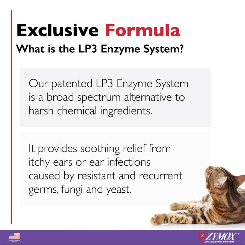 Zymox Enzymatic Ear Wipes and Ear Solution for Dogs and Cats - Product Bundle - for Dirty, Waxy, Smelly Ears and to Soothe Ear Infections - PawsPlanet Australia