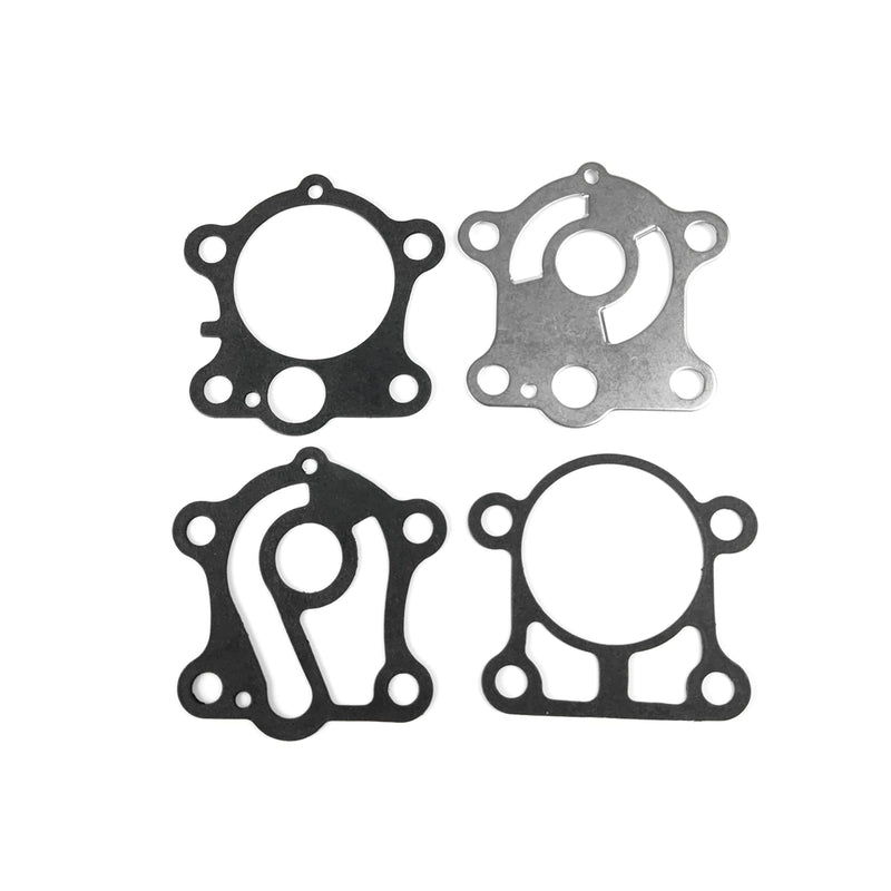 MARKGOO 6H4-W0078-00-00 Water Pump Impeller Repair Kit Replacement for Yamaha Outboard 2 Stroke 25 40 50 HP C25 P50 Pro50 Boat Motor Engine Parts Sierra 18-3429 6H4-W0078-01-00 6H4-W0078-A0-00
