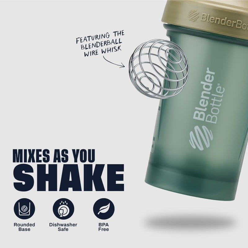 BlenderBottle Classic V2 Shaker Bottle Perfect for Protein Shakes and Pre Workout, 20-Ounce (3 Pack), Black, Tan/Blue, Purple 20 oz (Pack of 3) Black and Tan/Blue and Purple