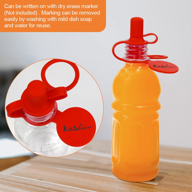Morlike Living Water Bottle Spout Adapter, Silicone Baby Water Bottle Adapter for Toddlers, Protects Kids Mouth - No Spill ＆ BPA Free(Mix,4 Pack) MIX - 4 PACK - BeesActive Australia